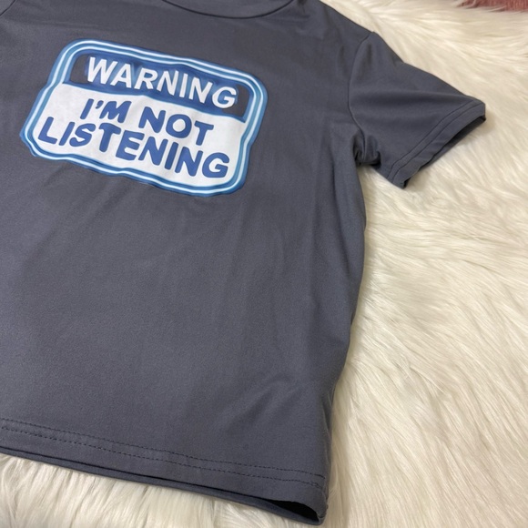 SHEIN Graphic Short Sleeve Shirt - Boys Size 9Y - Picture 8 of 11